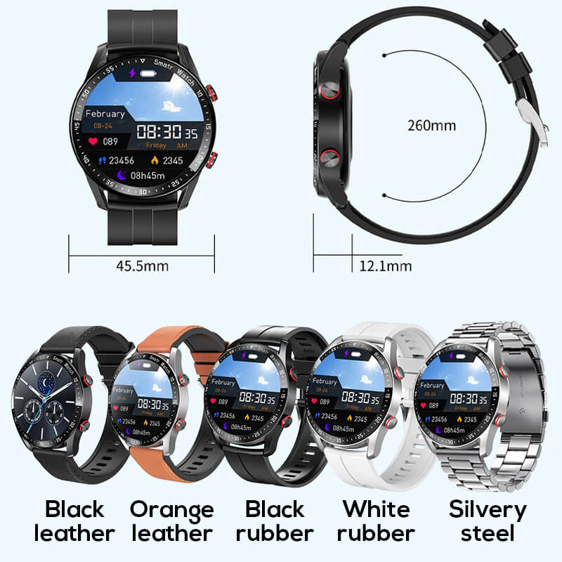 TitanWatch Pro – De slimme smartwatch die jouw gezondheid en lifestyle naar een hoger niveau tilt!