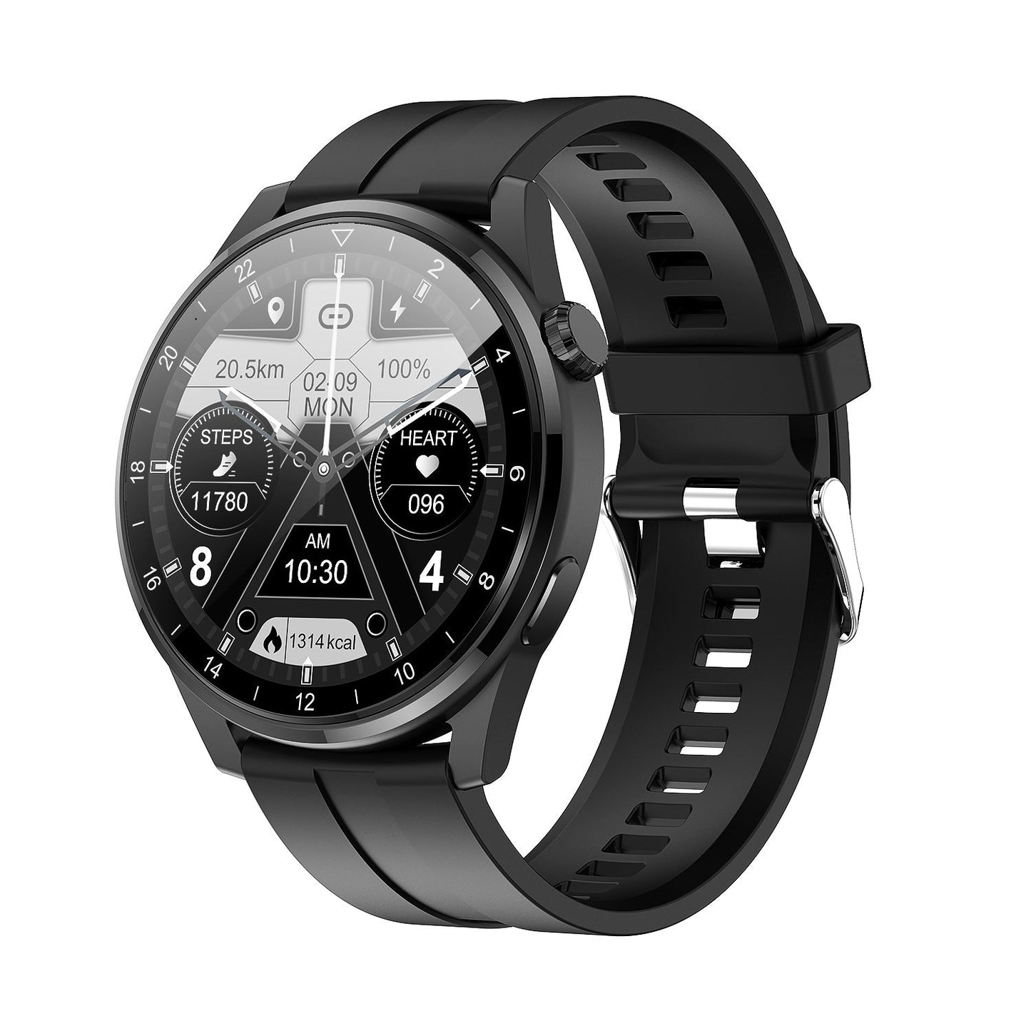 TitanWatch Pro – De slimme smartwatch die jouw gezondheid en lifestyle naar een hoger niveau tilt!