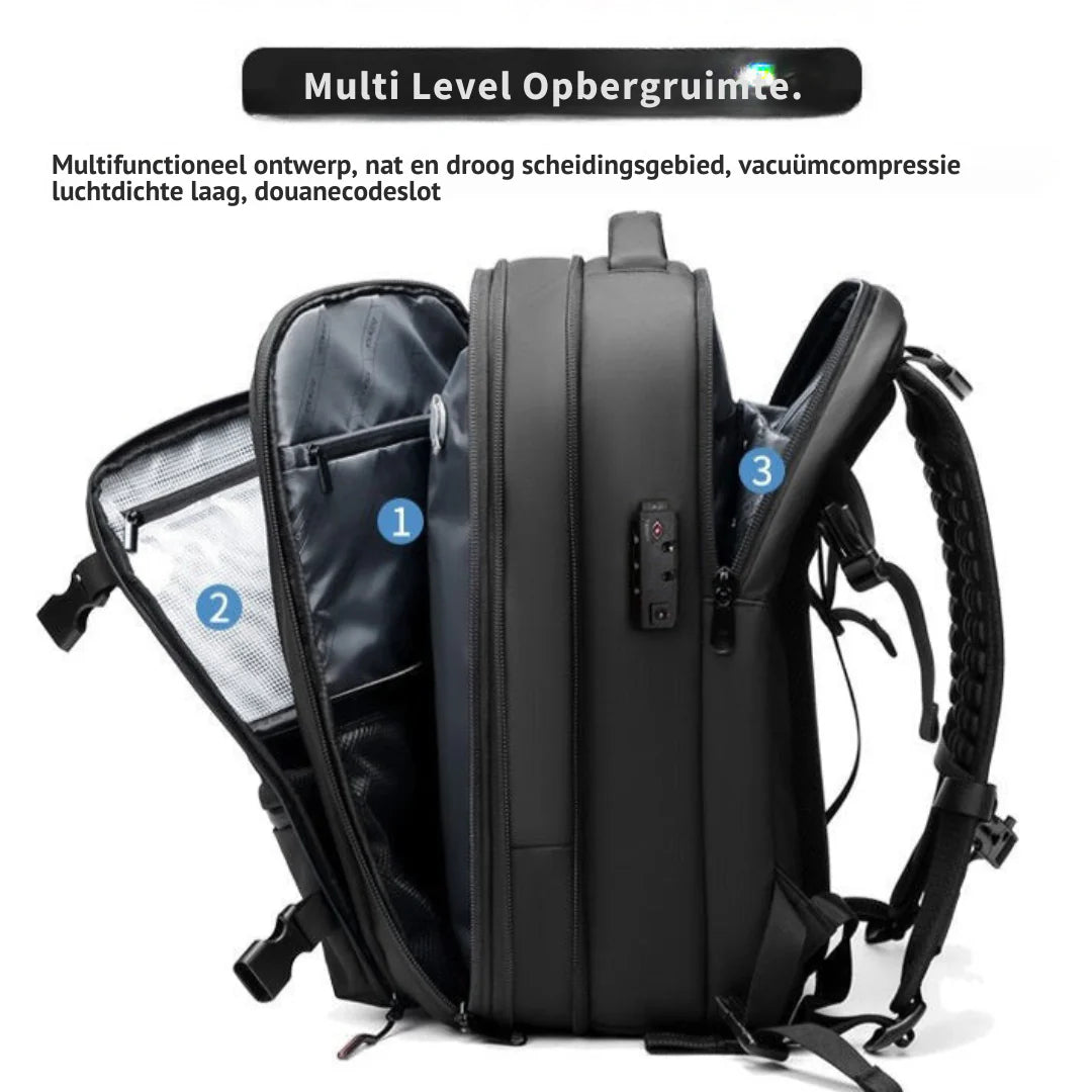 VacuPack Pro – Maximaal pakvolume, Minimale ruimte + GRATIS vacuümpomp t.w.v. 49,95