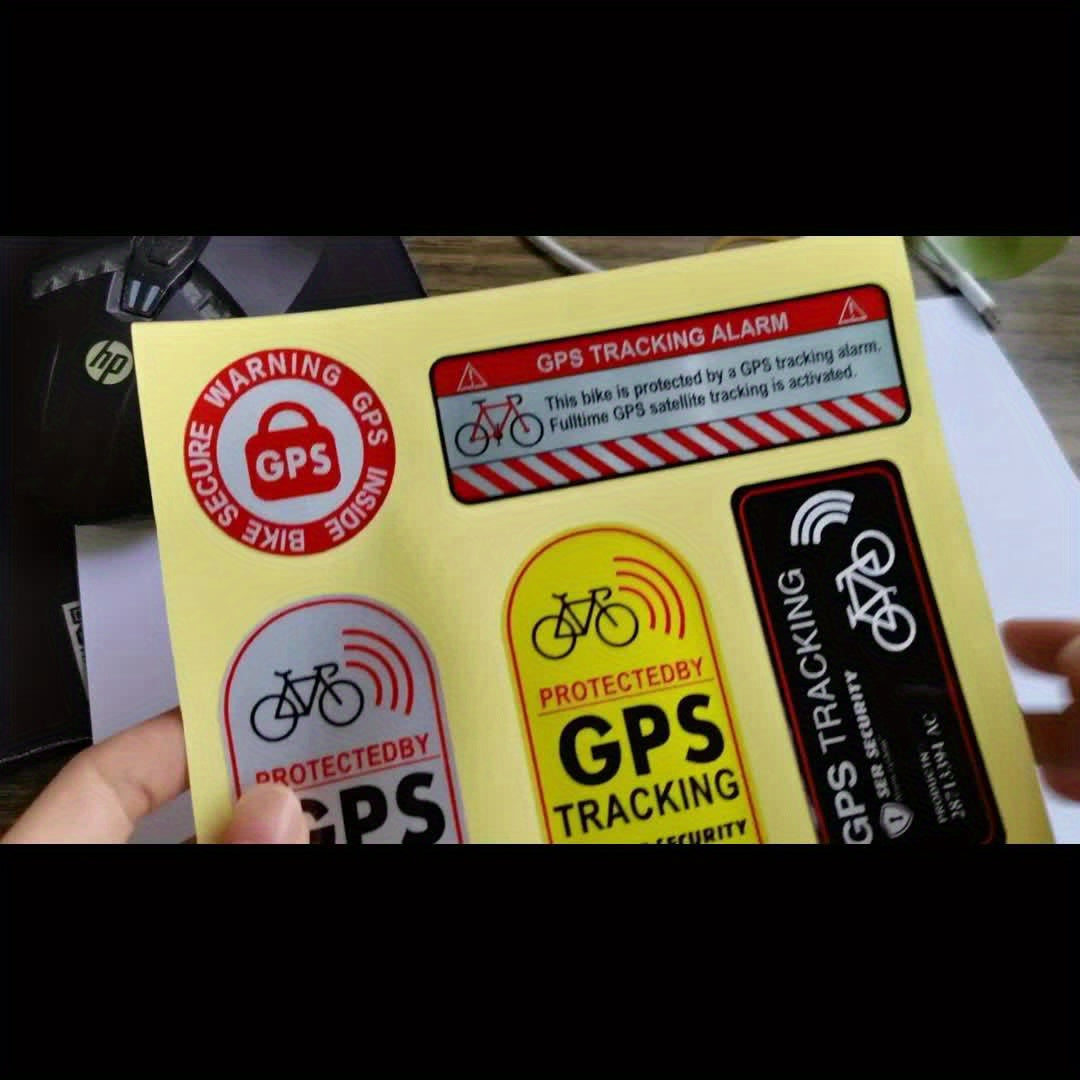 TrackShield™ – Slimme GPS Tracking & Reflecterende Beveiligingssticker voor Fietsen