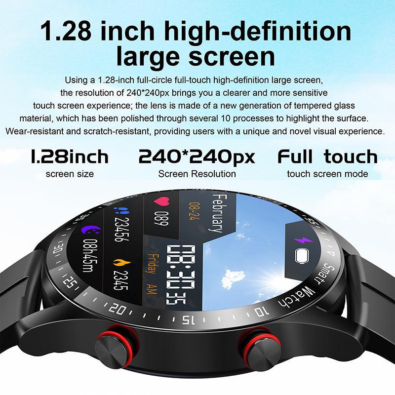 TitanWatch Pro – De slimme smartwatch die jouw gezondheid en lifestyle naar een hoger niveau tilt!