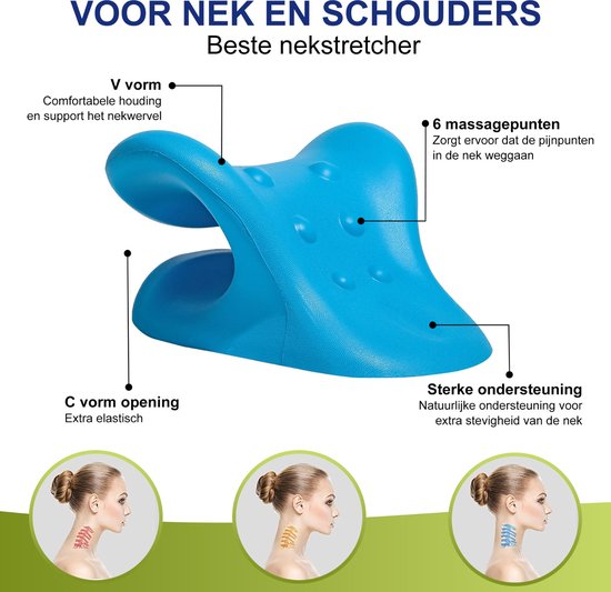 CloudNeck™ – Nekpijn verlichtend massagekussen