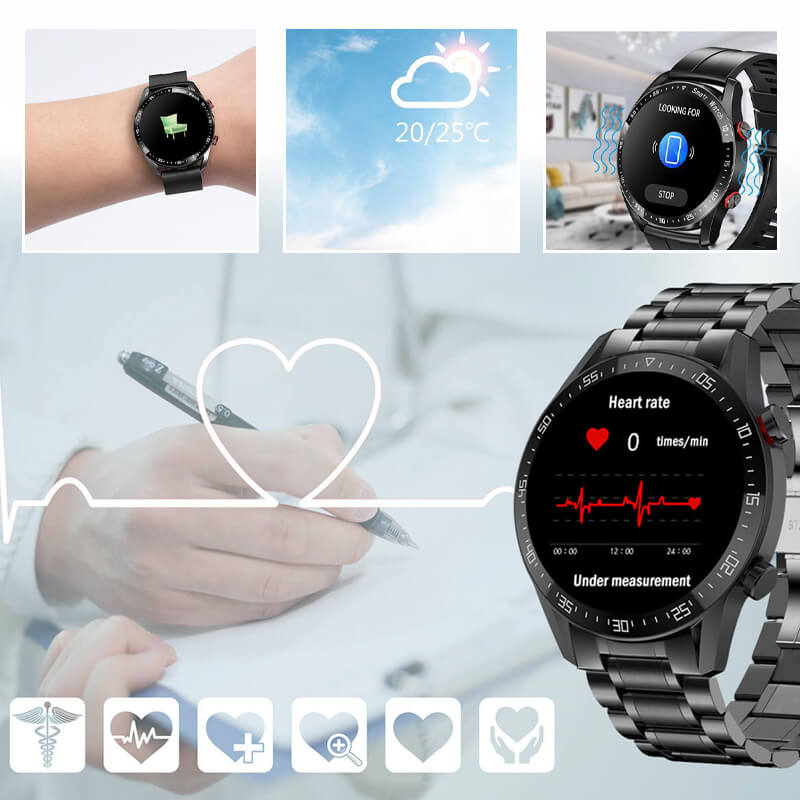 TitanWatch Pro – De slimme smartwatch die jouw gezondheid en lifestyle naar een hoger niveau tilt!