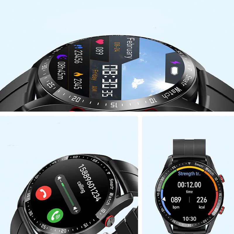 TitanWatch Pro – De slimme smartwatch die jouw gezondheid en lifestyle naar een hoger niveau tilt!