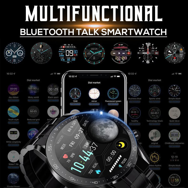 TitanWatch Pro – De slimme smartwatch die jouw gezondheid en lifestyle naar een hoger niveau tilt!