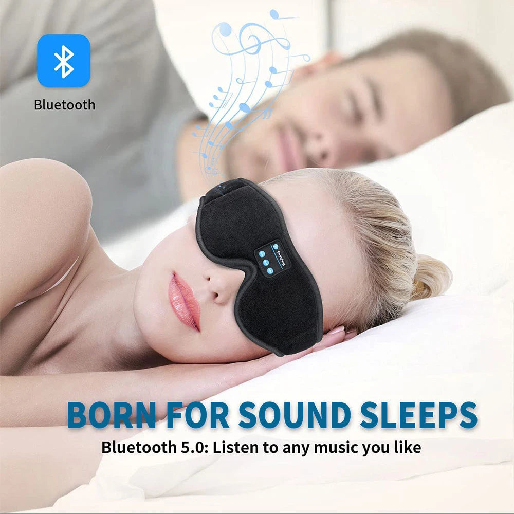 SleepBeats™ - Het Ultieme Bluetooth Slaapmasker met HD Geluid voor Ononderbroken Rust
