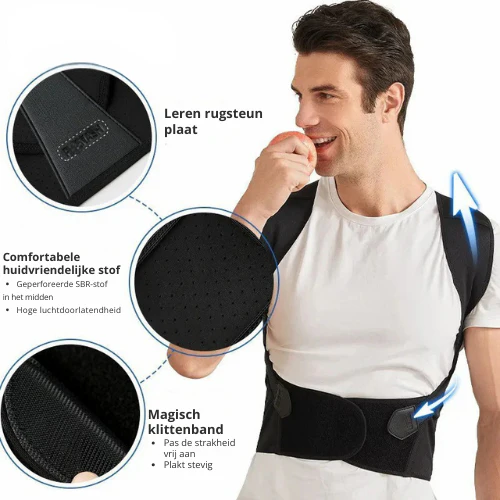 HoudingCorrect Pro™ – Zeg Vaarwel Tegen Rug- en Nekpijn!