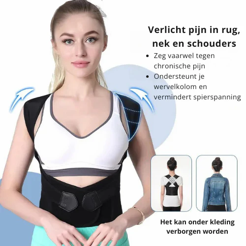 HoudingCorrect Pro™ – Zeg Vaarwel Tegen Rug- en Nekpijn!