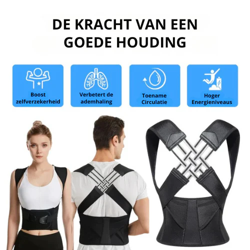 HoudingCorrect Pro™ – Zeg Vaarwel Tegen Rug- en Nekpijn!