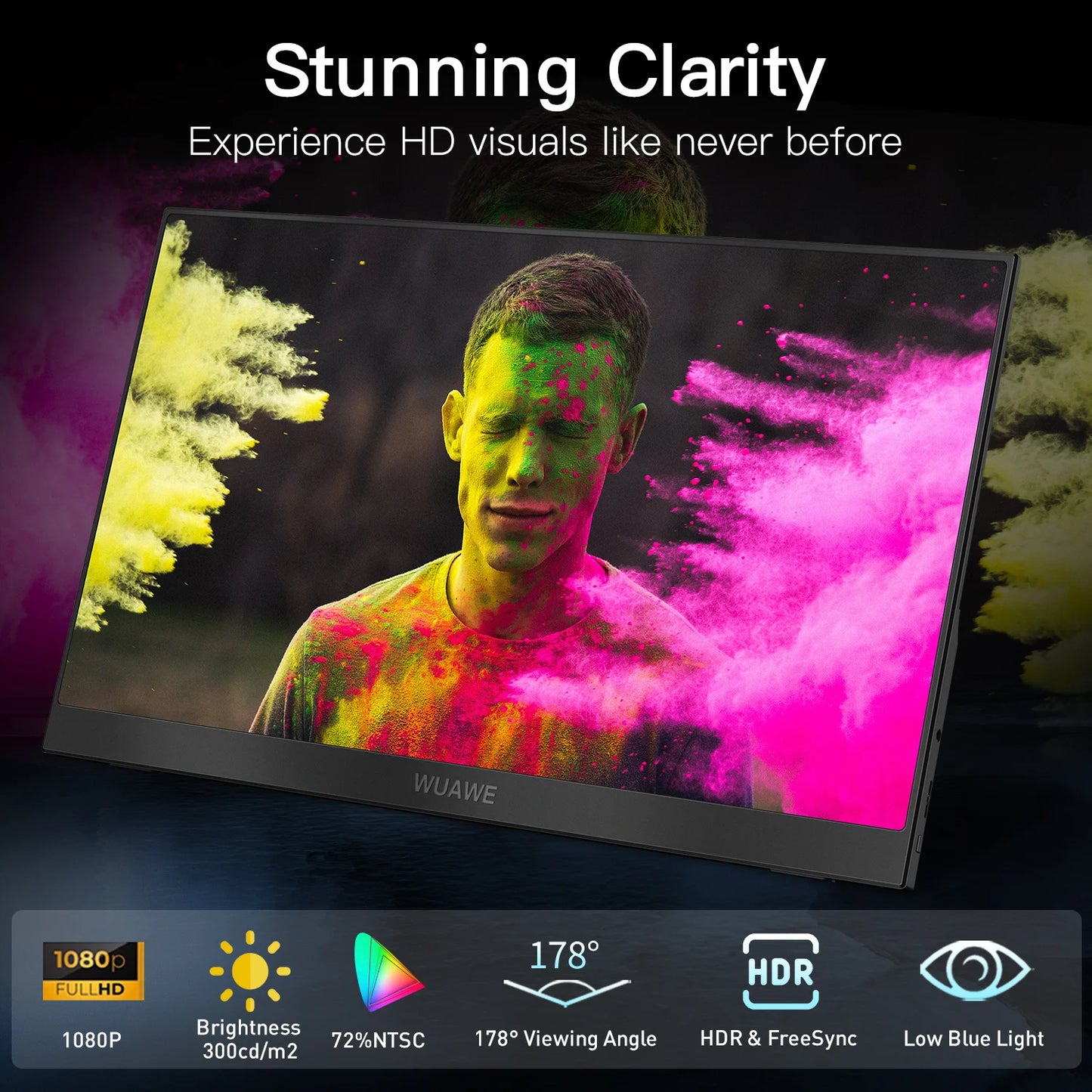 ViewPro 15.6 – Dé Draagbare Monitor voor Ultieme Productiviteit en Entertainment!