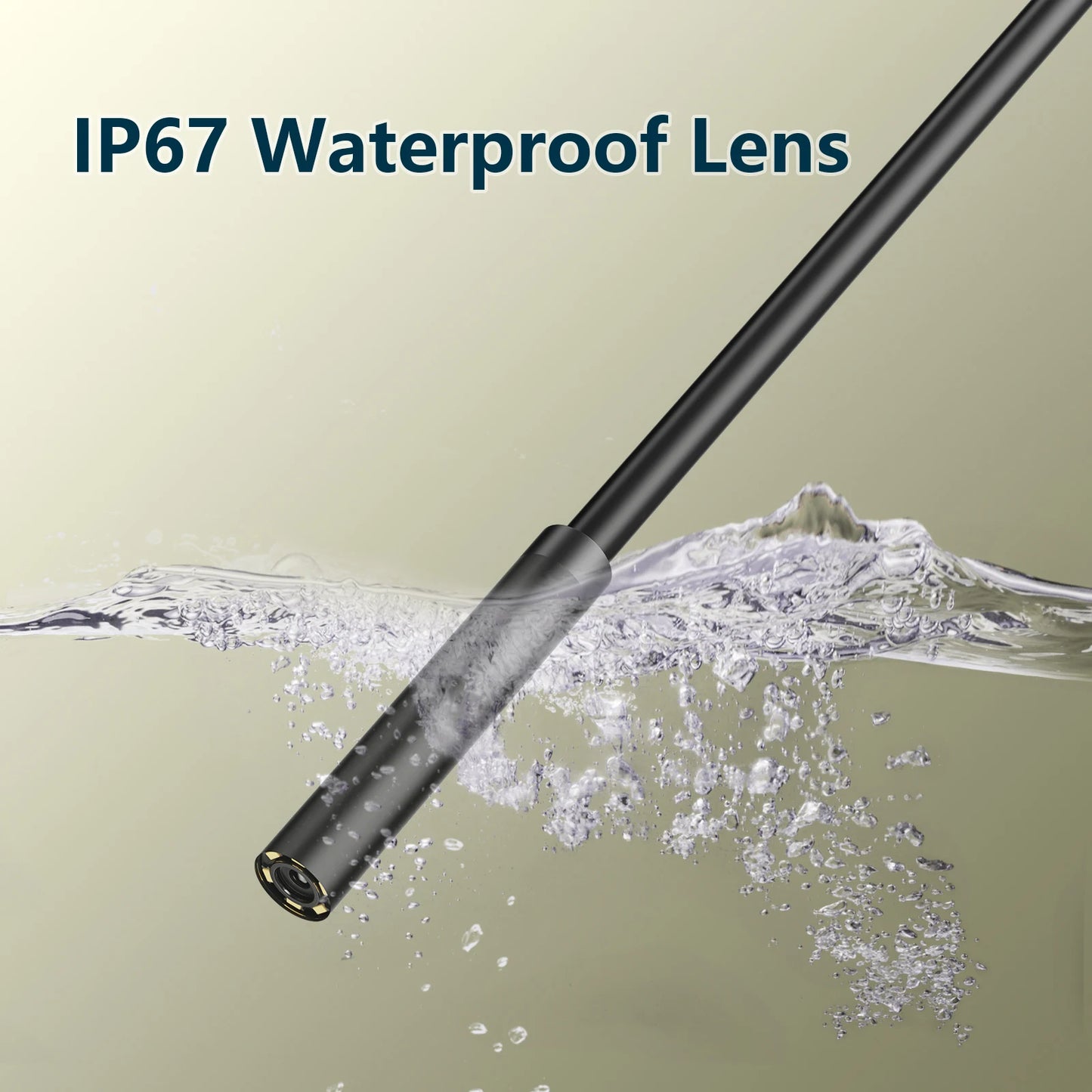 ScopeX™– Flexibele Endoscoop Camera met Verstelbare LED & Waterdichte Inspectie