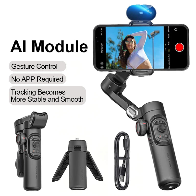 SteadyShot Pro – Nooit Meer Wazige Opnames met Ultieme 3-Assige Stabilisatie