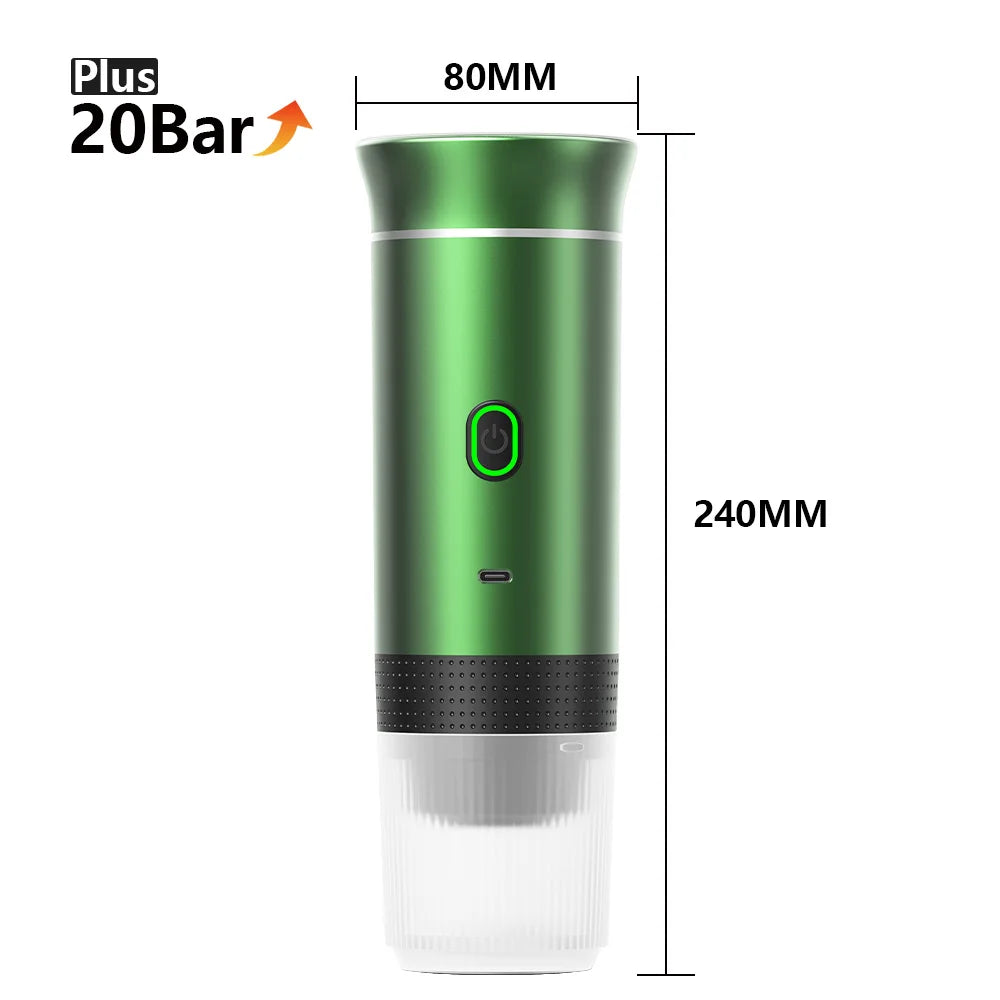 Brew2Go™ – Draagbare koffiemachine voor onderweg