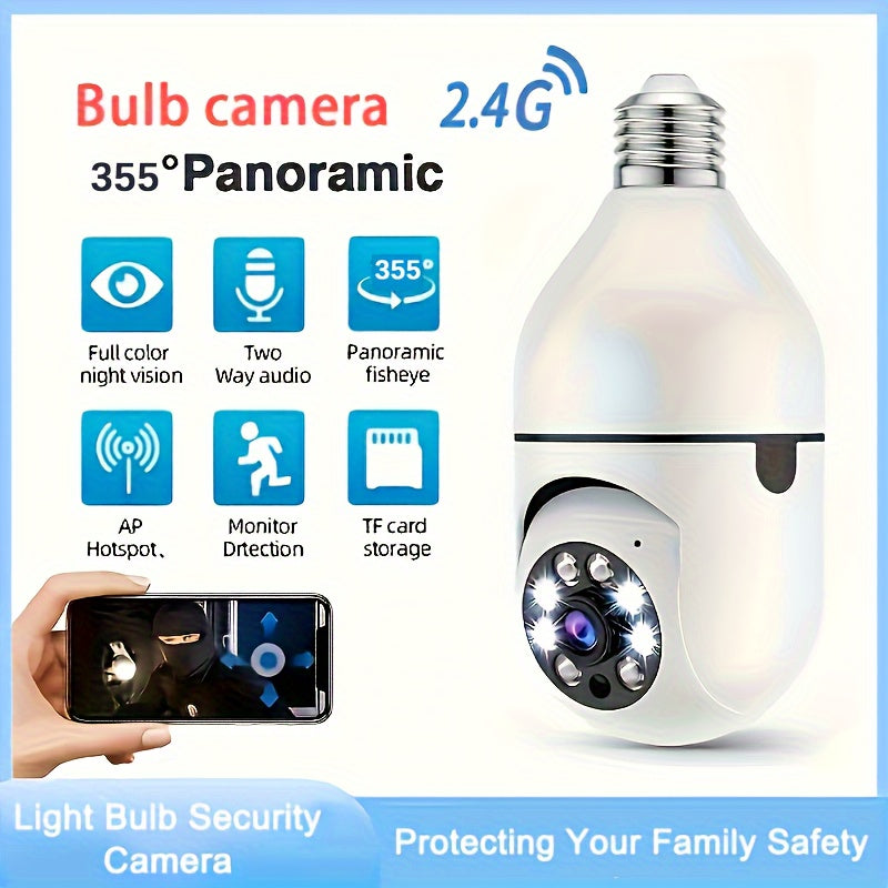 SecureLight™ – De Slimme Lampcamera voor 24/7 Veiligheid & Comfort