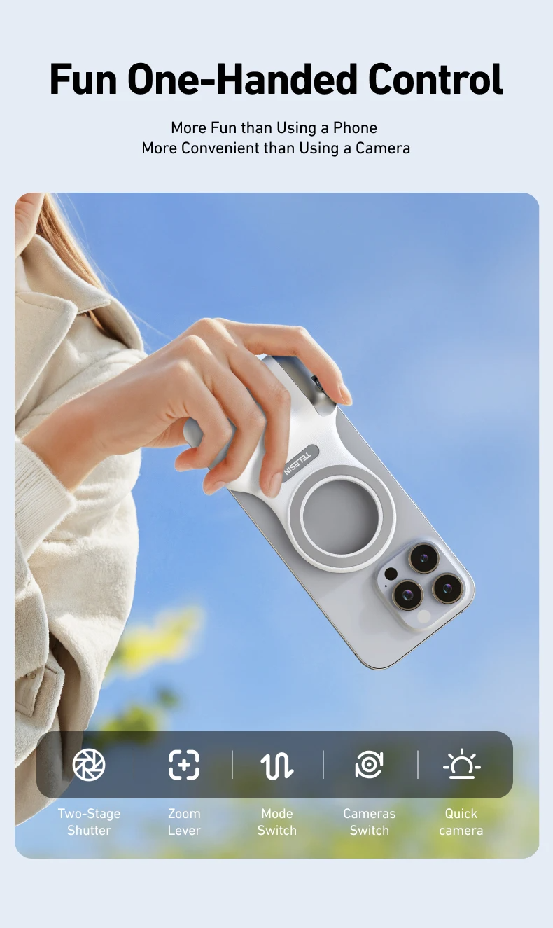 SnapGrip™ – De Magische Selfie Grip voor Onmiskenbare Shots