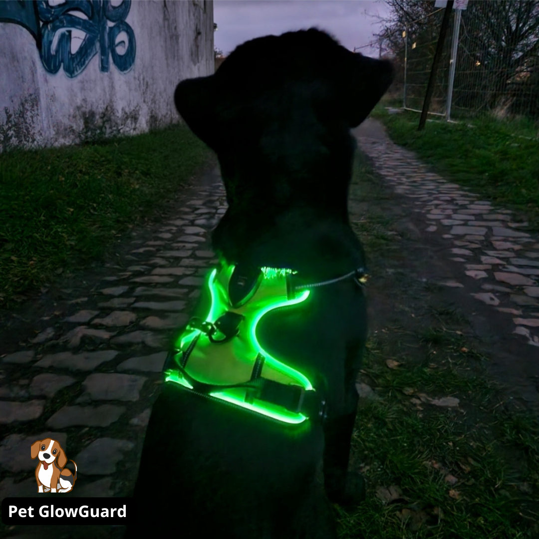 Pet GlowGuard LED Hondenharnas