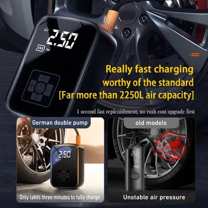 AirBoost Pro™ – De Krachtige Draagbare Luchtcompressor