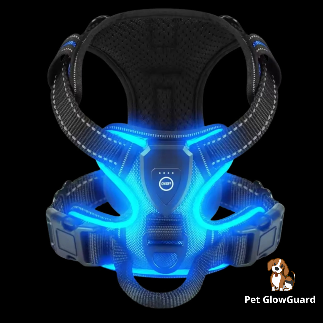Pet GlowGuard LED Hondenharnas