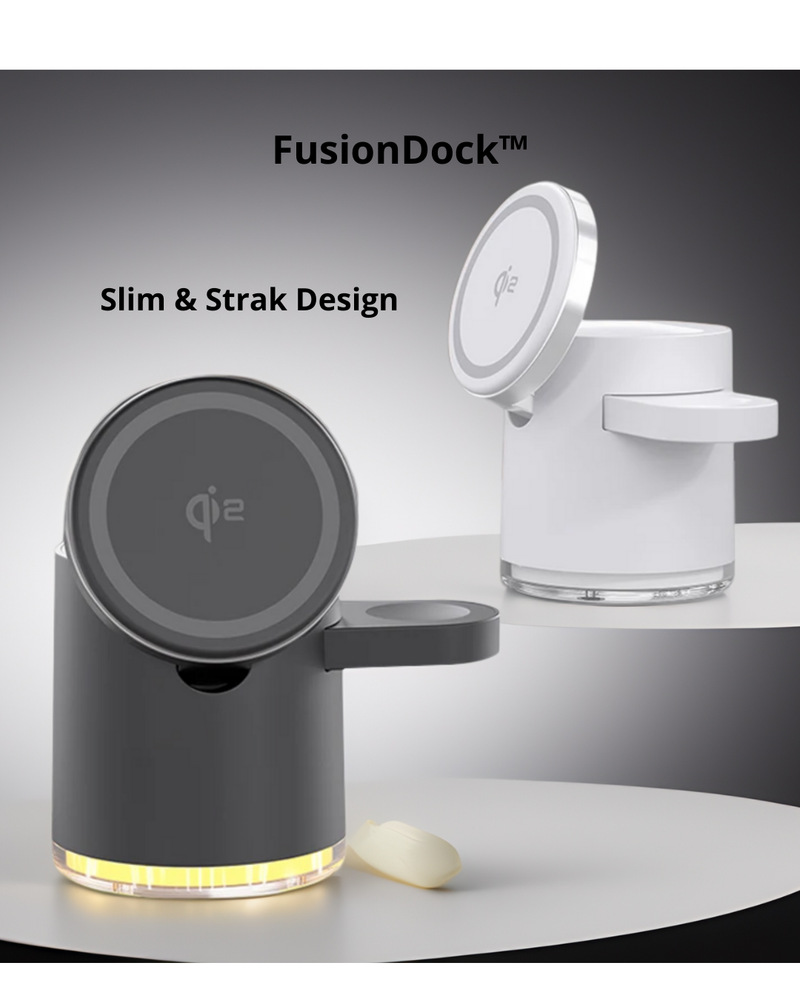 FusionDock™ – Die All-in-One Ladestation für Apple & Android