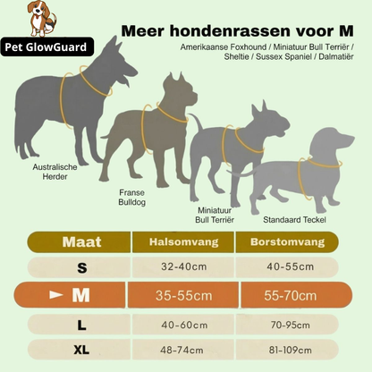 Pet GlowGuard LED Hondenharnas