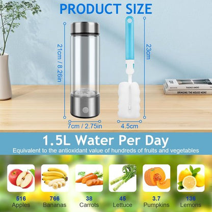 AquaCharge Pro – Verander Gewoon Water in Gezond, Gezuiverd Waterstofwater