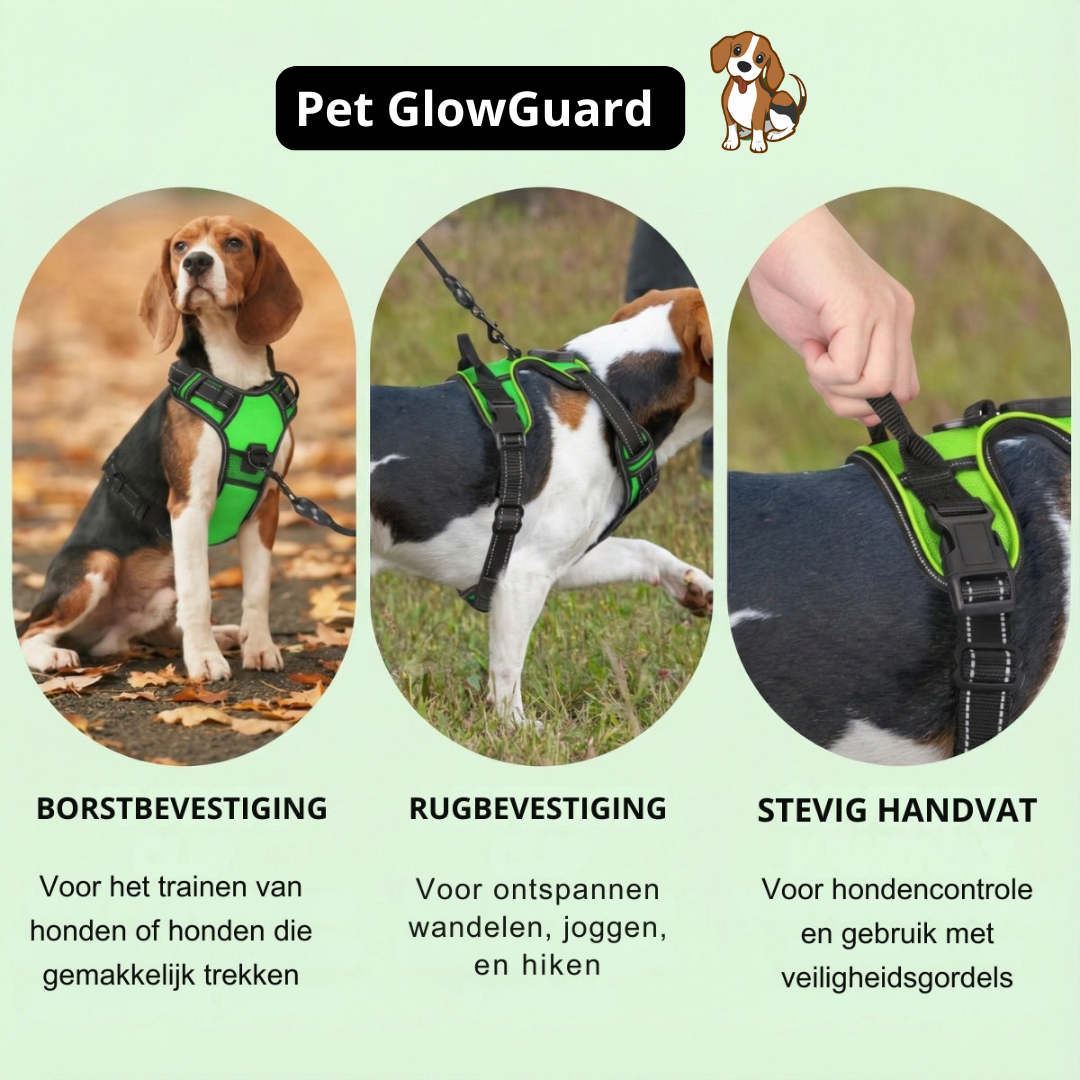 Pet GlowGuard LED Hondenharnas