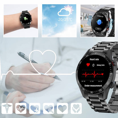 TitanWatch Pro – De slimme smartwatch die jouw gezondheid en lifestyle naar een hoger niveau tilt!