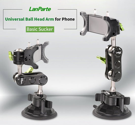 📱 FlexiGrip™ – Universele Balhoofd Arm voor Telefoon | De Perfecte Houding voor Foto's & Video's!