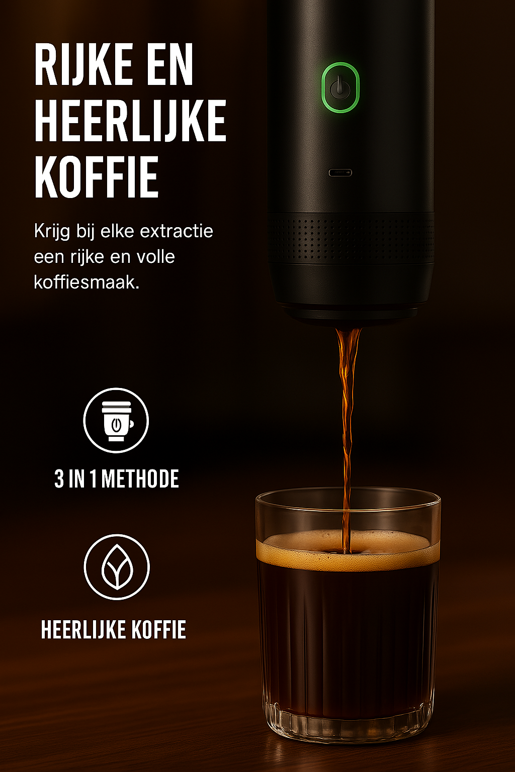 Brew2Go™ – Draagbare koffiemachine voor onderweg