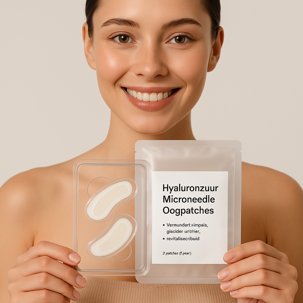 Hyaluronzuur microneedle oogpatches - Verjong, hydrateer & verzorg je ogen!