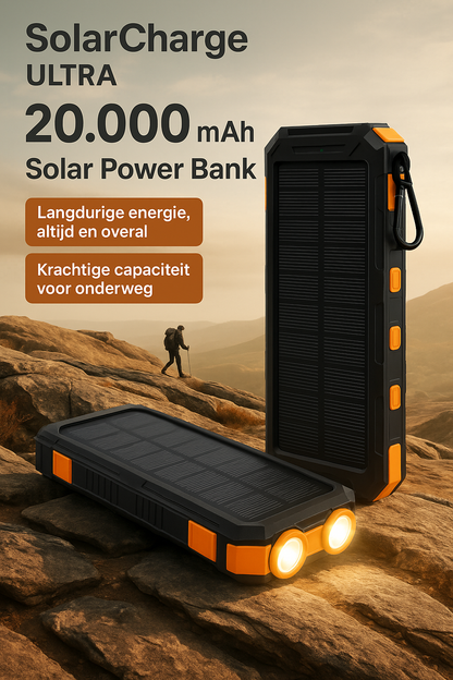 SolarCharge Ultra – Zonne-energie Powerbank