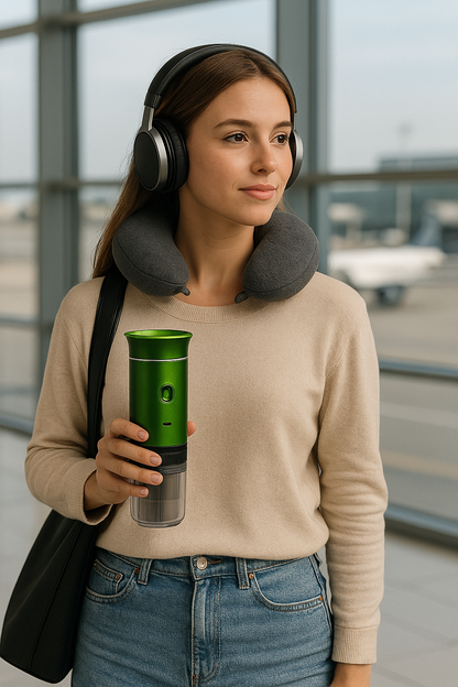 Brew2Go™ – Draagbare koffiemachine voor onderweg