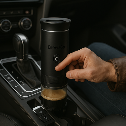 Brew2Go™ – Draagbare koffiemachine voor onderweg