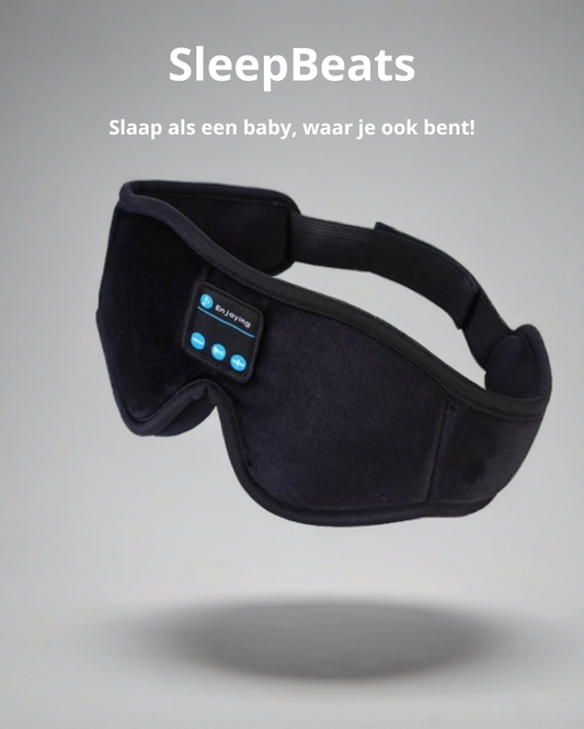 SleepBeats™ - Het Ultieme Bluetooth Slaapmasker met HD Geluid voor Ononderbroken Rust