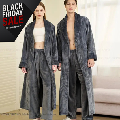 Gezellige Koppel Badjas Set