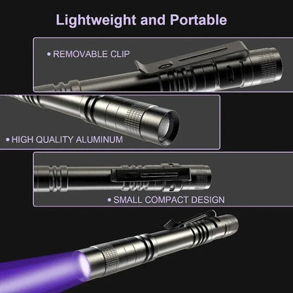 UltraBeam™– Krachtige 365nm UV Zaklamp voor Detectie & Inspectie