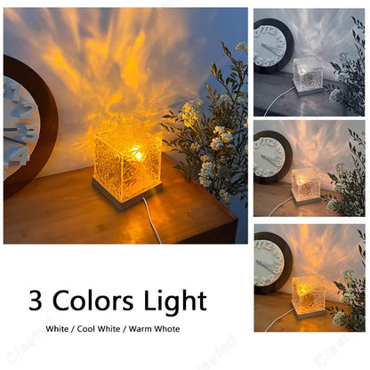 LumiWave – Betoverende Water Ripple LED Lamp voor een Rustgevende Sfeer