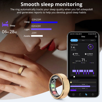 PulseRing Pro – De Slimme Ring die Jouw Gezondheid 24/7 Bewaakt