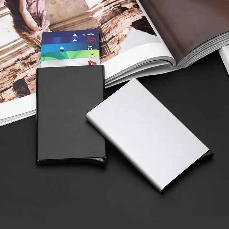 Rfid Smart portemonnee metalen kaarthouder