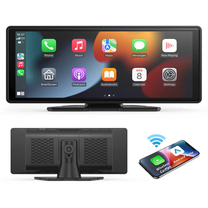 DriveSync Touch – Draadloze CarPlay & Android Auto op een Haarscherp Touchscreen!