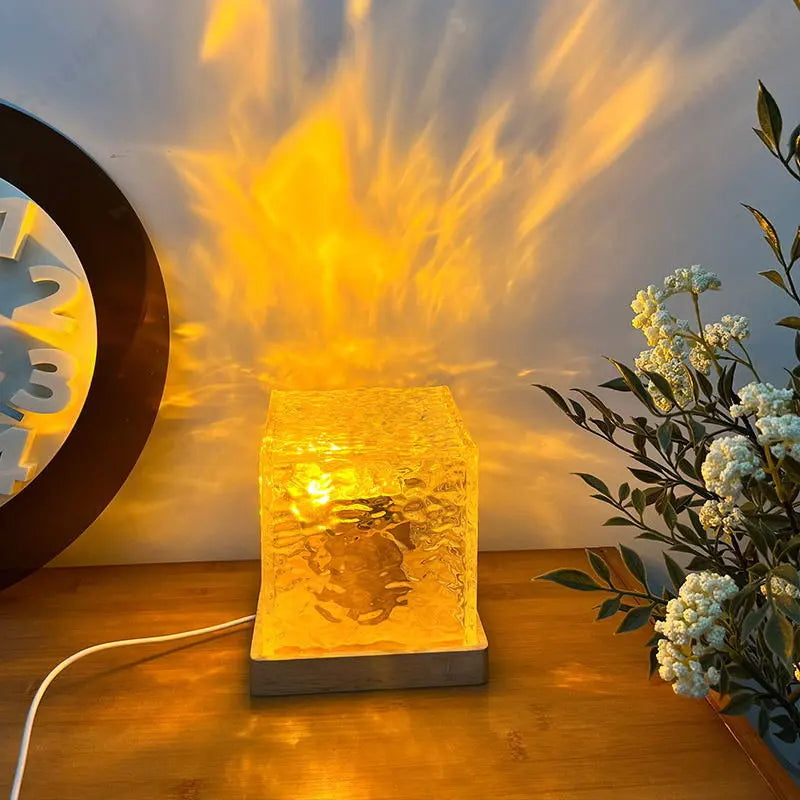 LumiWave – Betoverende Water Ripple LED Lamp voor een Rustgevende Sfeer