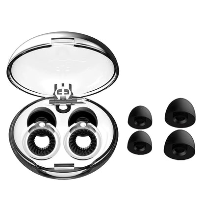 AuraMute reis noise cancelling oordoppen — Eerste klas stilte in je oren