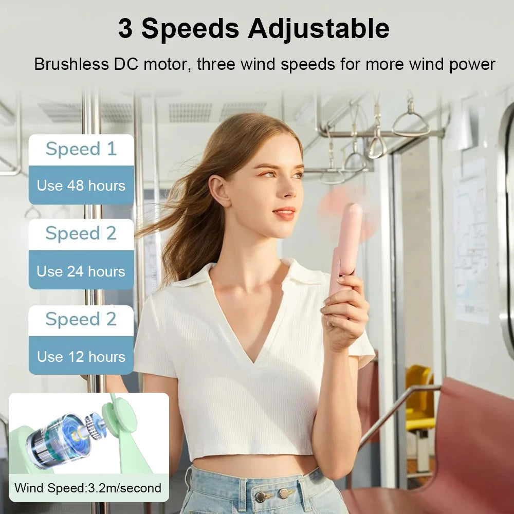 CoolBreeze Pro – De Draagbare Mini Ventilator met Power Bank