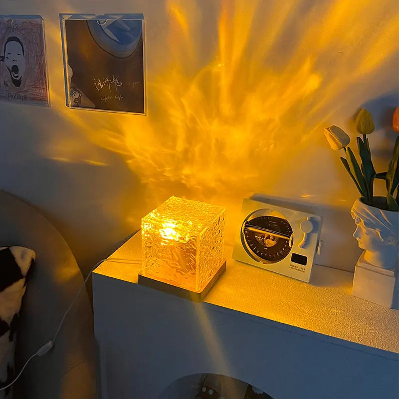 LumiWave – Betoverende Water Ripple LED Lamp voor een Rustgevende Sfeer