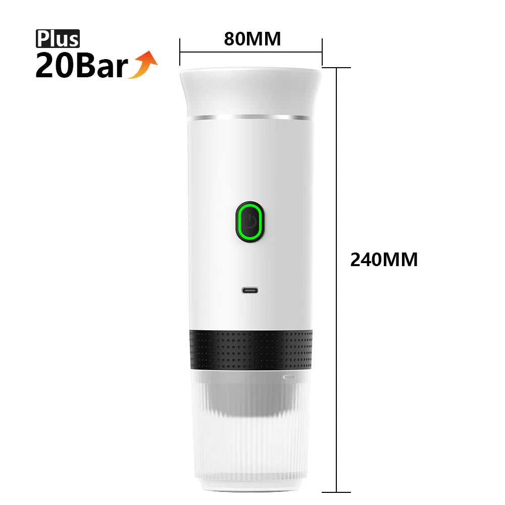 Brew2Go™ – Draagbare koffiemachine voor onderweg