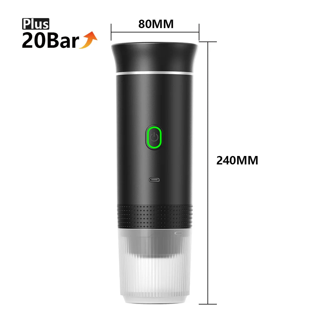 Brew2Go™ – Draagbare koffiemachine voor onderweg