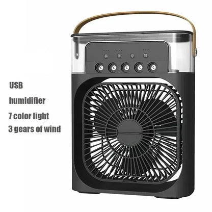 CoolBreeze™ 3-in-1 Draagbare Aircooler, Ventilator & Luchtbevochtiger voor Directe Verkoeling