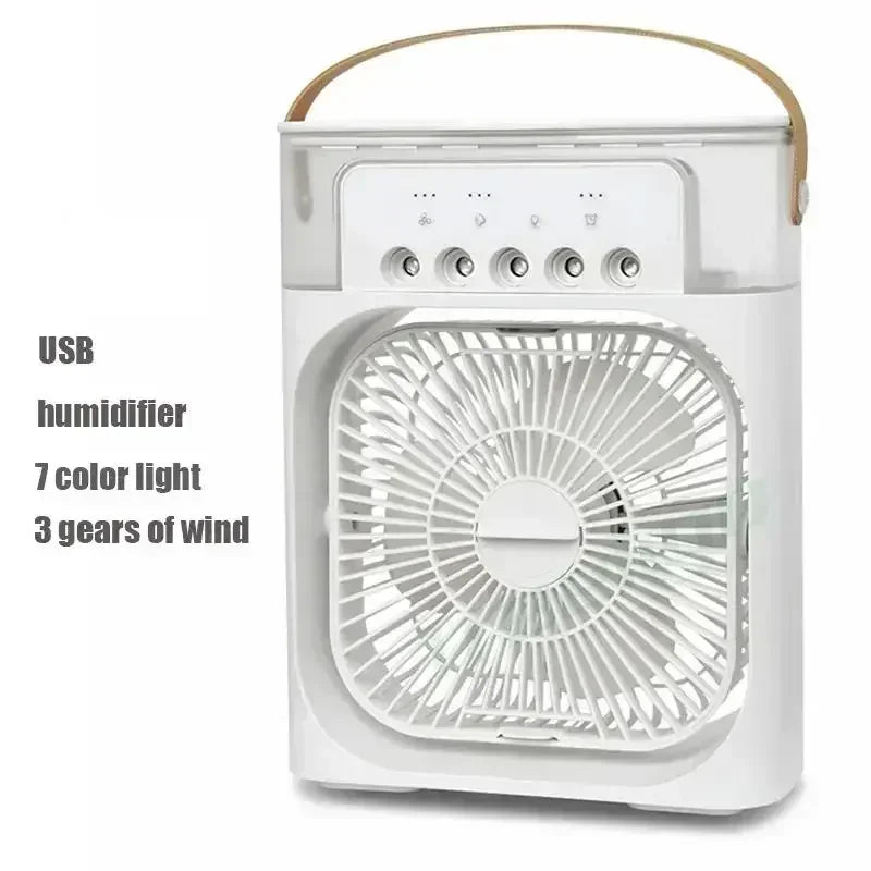 CoolBreeze™ 3-in-1 Draagbare Aircooler, Ventilator & Luchtbevochtiger voor Directe Verkoeling