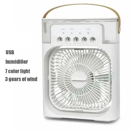 CoolBreeze™ 3-in-1 Draagbare Aircooler, Ventilator & Luchtbevochtiger voor Directe Verkoeling
