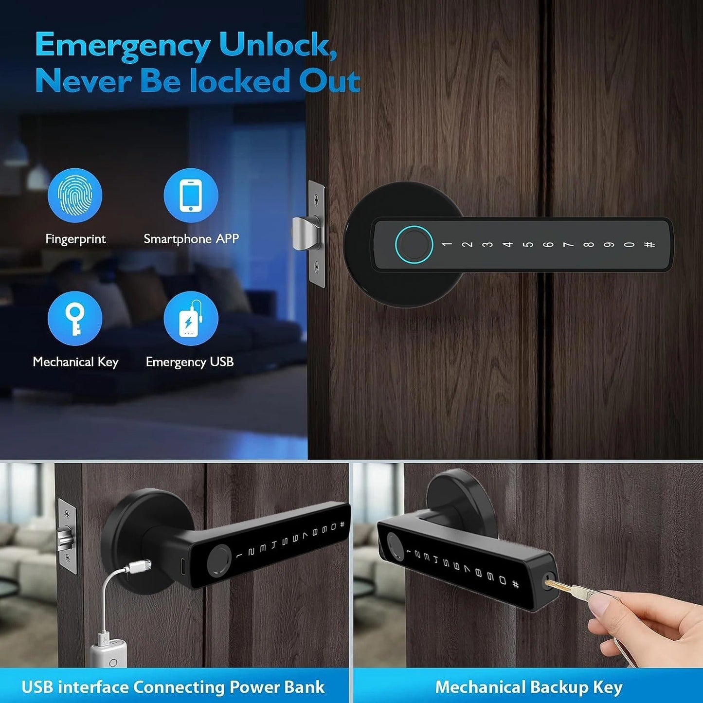 Keyless Touch Pro™ – Ontgrendel Je Deur Snel, Veilig en Zonder Sleutels